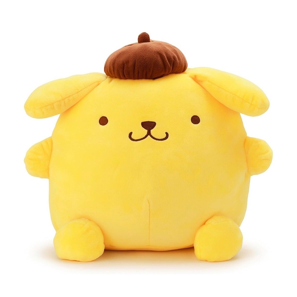 Juju Yellow Kawaii Plush 20 Inch Large Stuffed Animal Brown Beret Collectible